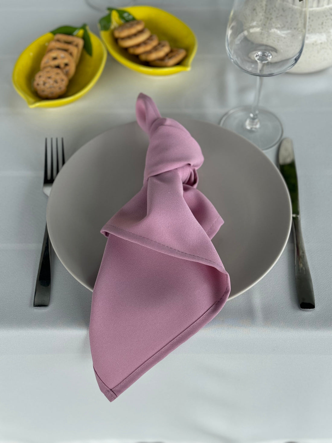 Rožinė servetėlė