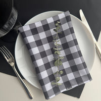 LANGUOTOS JUODOS servetėlės