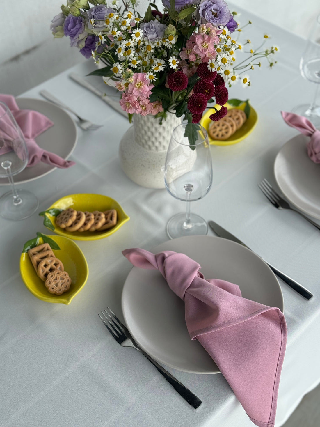 Rožinė servetėlė