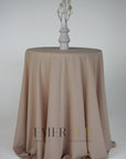 Balintos kavos spalvos banketinė staltiesė (gabardinas)