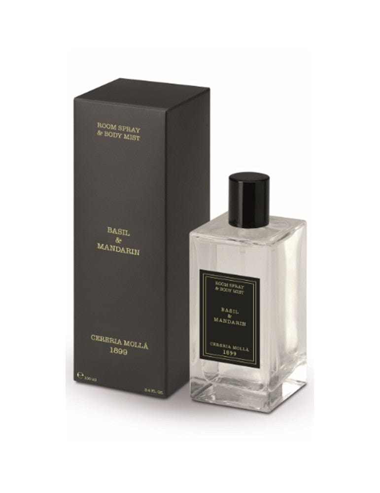 Purškiklis -Basil & Mandarin- Cereria Molla -100ml