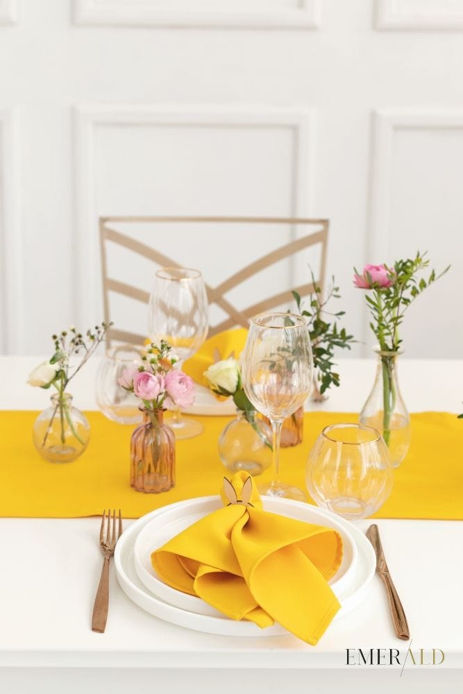 Geltonos servetėlės
