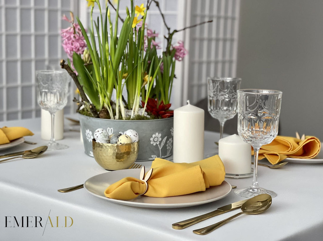 Geltonos servetėlės