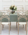 Sage green staltiese