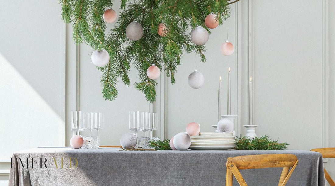 Pelenų rožinės spalvos dekoravimo žaisliukų rinkinys