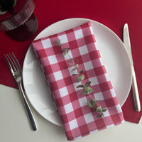 LANGUOTOS RAUDONOS servetėlės