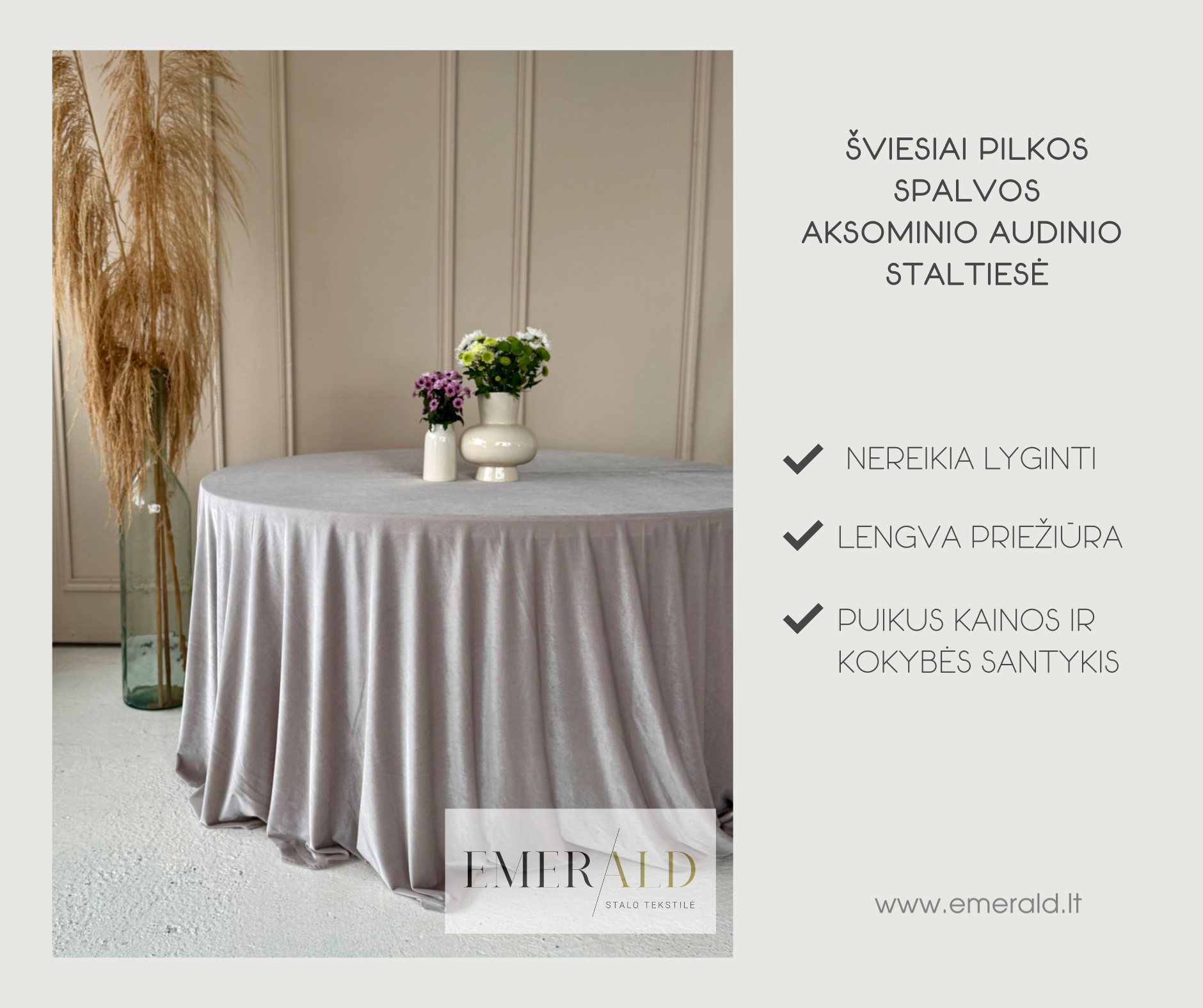 "PASIMATUOK AKSOMINĘ STALTIESĘ" paslauga