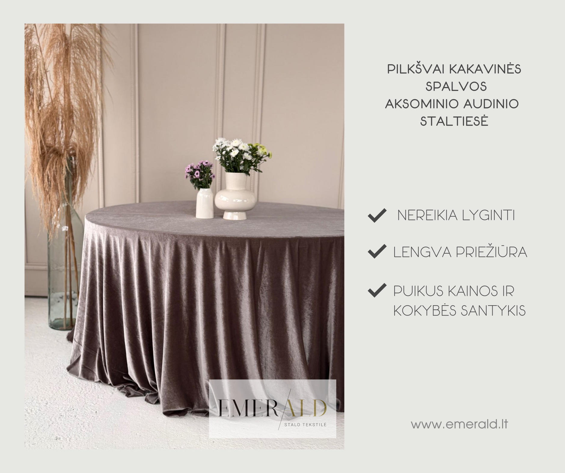 "PASIMATUOK AKSOMINĘ STALTIESĘ" paslauga