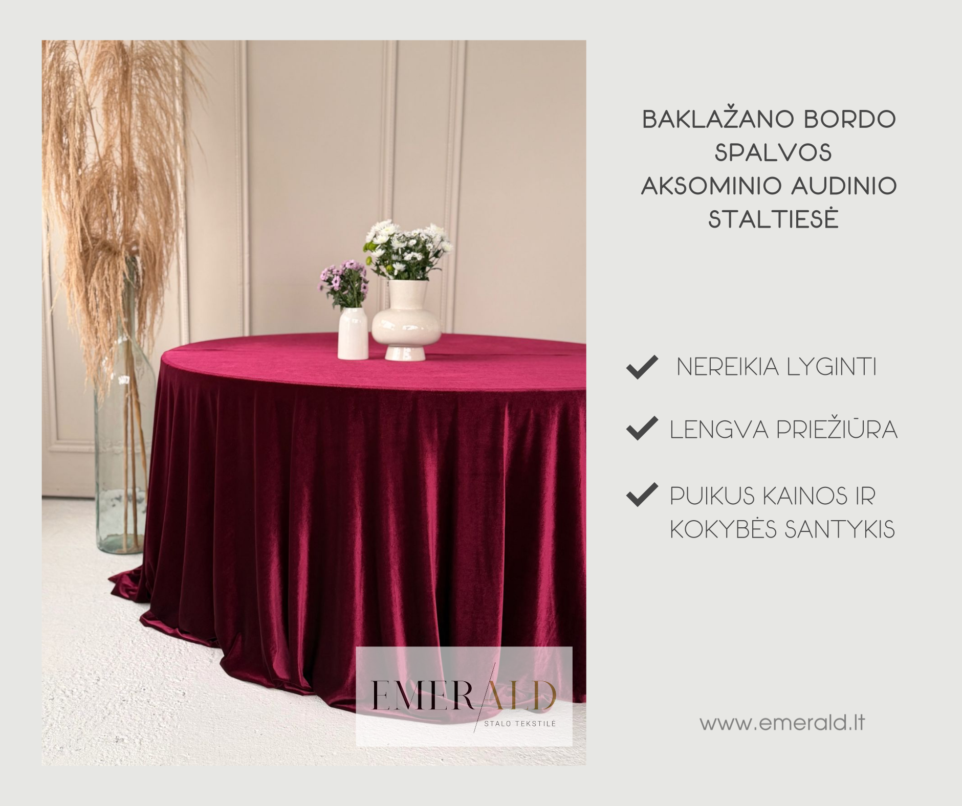 "PASIMATUOK AKSOMINĘ STALTIESĘ" paslauga