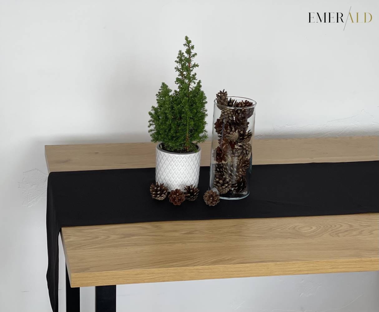 Emerald Juodos spalvos stalo takelis